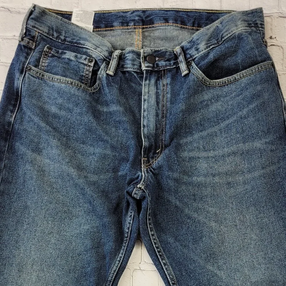 ✅ Levi's Men's 559 Relaxed Straight Jeans 100% cotton waist 36 inseam  30